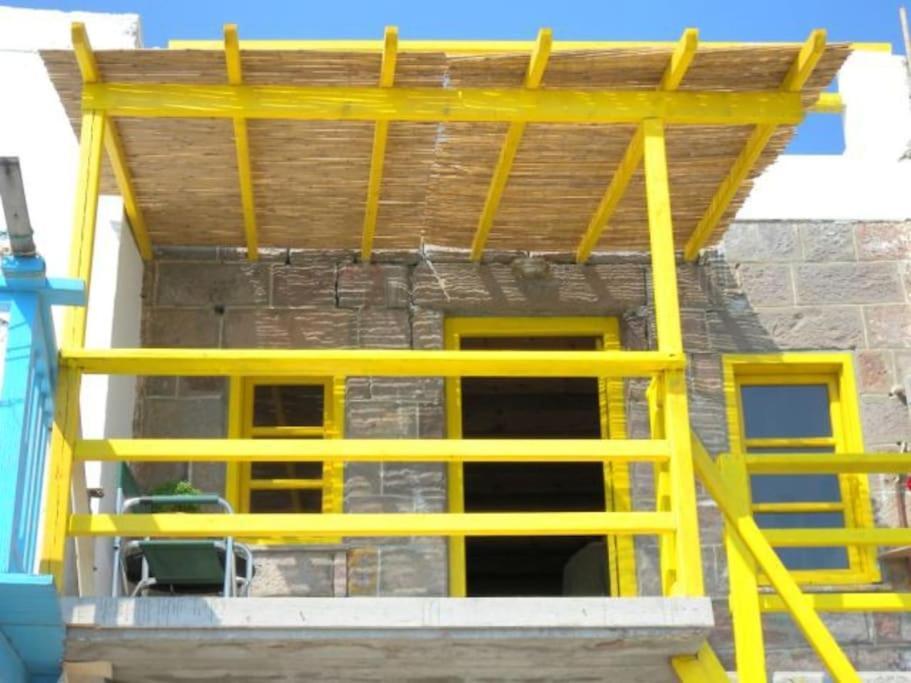 The Yellow Boat House Klima  Dış mekan fotoğraf